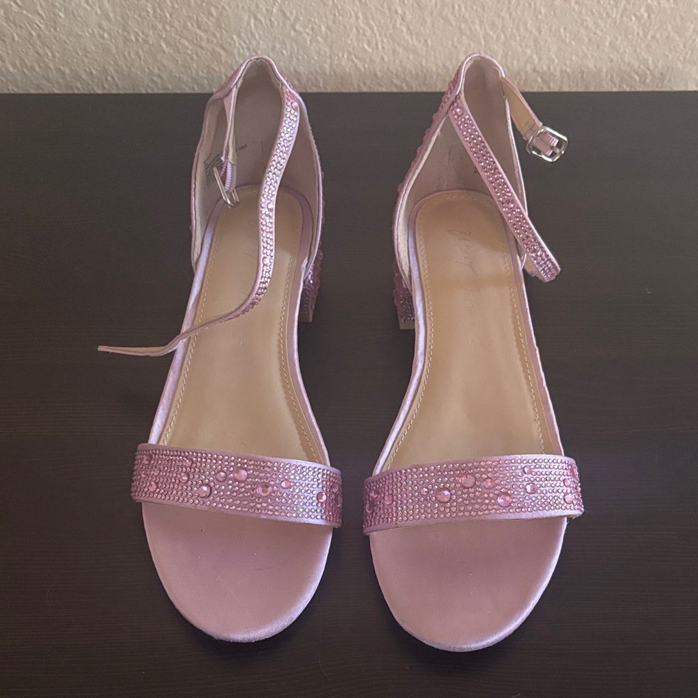 Mauve Pink Girls Sandals